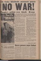 The Pacific Tribune - Friday, October 26, 1962