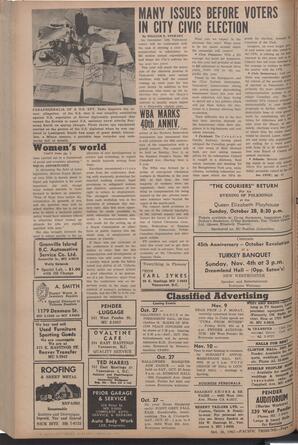   The Pacific Tribune - Friday, October 26, 1962   , page 10