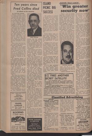   The Pacific Tribune - Friday, September 7, 1962   , page 6