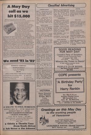   The Pacific Tribune - Friday, April 30, 1982   , page 19