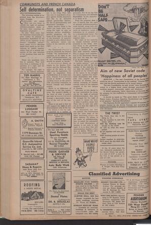   The Pacific Tribune - Friday, May 11, 1962   , page 10