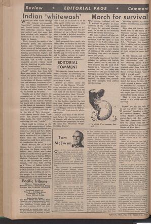   The Pacific Tribune - Thursday, April 19, 1962   , page 4