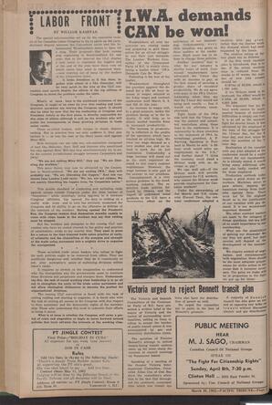   The Pacific Tribune - Friday, March 30, 1962   , page 2