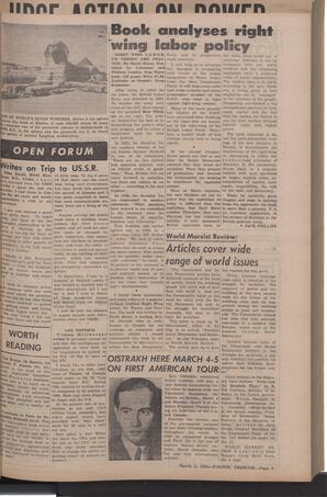   The Pacific Tribune - Friday, March 2, 1962   , page 9