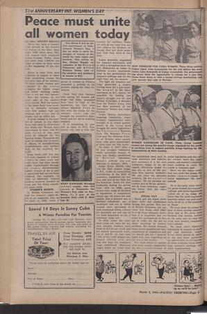   The Pacific Tribune - Friday, March 2, 1962   , page 6