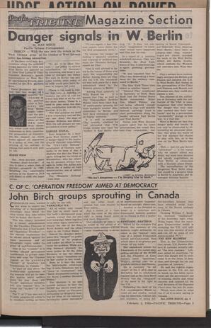   The Pacific Tribune - Friday, February 2, 1962   , page 5