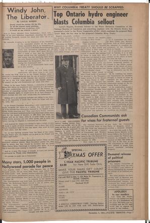   The Pacific Tribune - Friday, December 8, 1961   , page 7