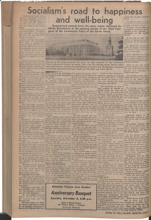   The Pacific Tribune - Friday, October 27, 1961   , page 2