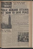 The Pacific Tribune - Friday, October 13, 1961