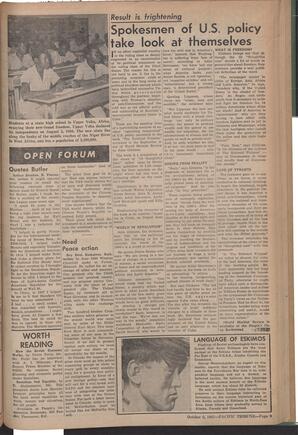   The Pacific Tribune - Friday, October 6, 1961   , page 9