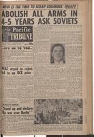 The Pacific Tribune - Friday, September 29, 1961
