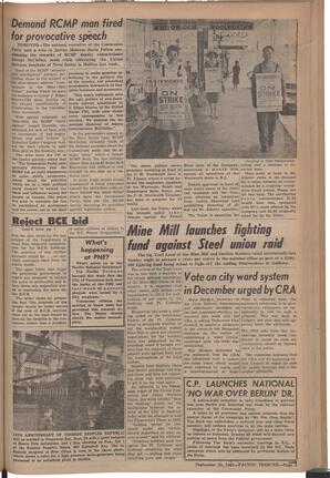   The Pacific Tribune - Friday, September 29, 1961   , page 3