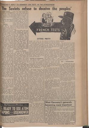   The Pacific Tribune - Friday, September 22, 1961   , page 7