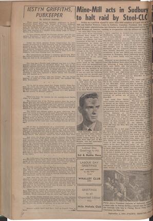  The Pacific Tribune - Friday, September 1, 1961   , page 16
