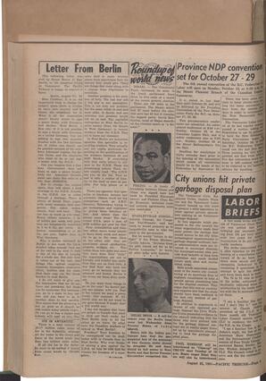   The Pacific Tribune - Friday, August 25, 1961   , page 8