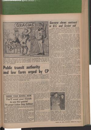   The Pacific Tribune - Friday, August 25, 1961   , page 3
