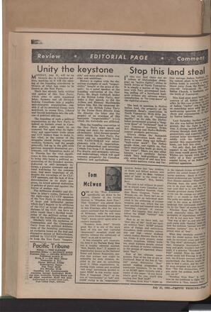   The Pacific Tribune - Friday, July 21, 1961   , page 4