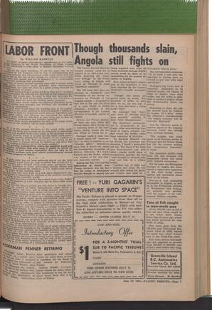   The Pacific Tribune - Friday, June 23, 1961   , page 7