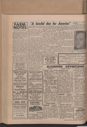   The Pacific Tribune - Friday, June 23, 1961   , page 6