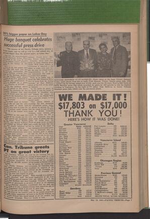   The Pacific Tribune - Friday, May 19, 1961   , page 7