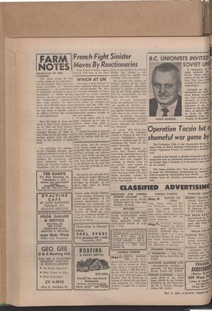   The Pacific Tribune - Friday, May 5, 1961   , page 6