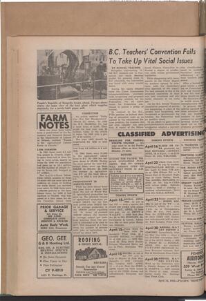   The Pacific Tribune - Friday, April 14, 1961   , page 10