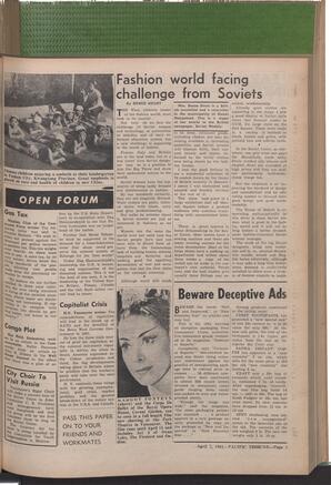   The Pacific Tribune - Friday, April 7, 1961   , page 5