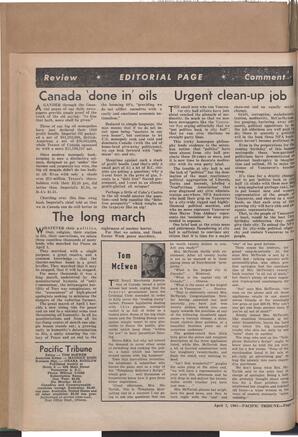   The Pacific Tribune - Friday, April 7, 1961   , page 4