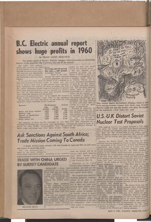   The Pacific Tribune - Friday, April 7, 1961   , page 2