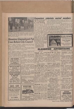   The Pacific Tribune - Friday, March 24, 1961   , page 6