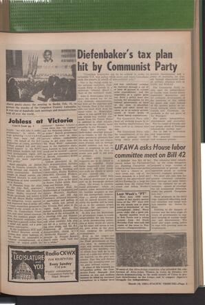   The Pacific Tribune - Friday, March 10, 1961   , page 3