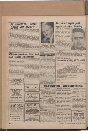   The Pacific Tribune - Friday, February 24, 1961   , page 6