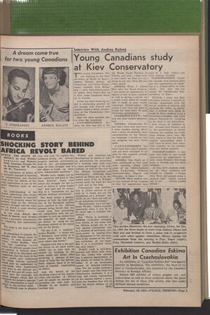   The Pacific Tribune - Friday, February 10, 1961   , page 5