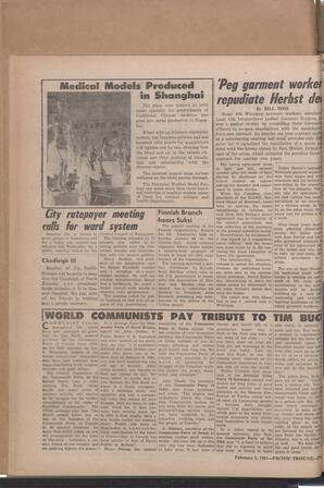   The Pacific Tribune - Friday, February 3, 1961   , page 2