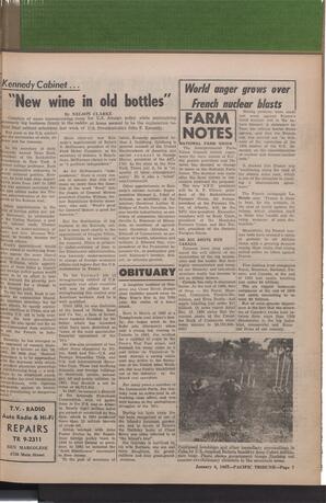   The Pacific Tribune - Friday, January 6, 1961   , page 7