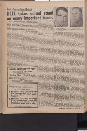   The Pacific Tribune - Friday, November 4, 1960   , page 2