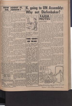  The Pacific Tribune - Friday, September 9, 1960   , page 7