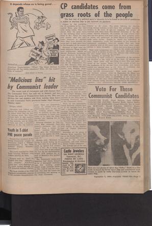   The Pacific Tribune - Friday, September 9, 1960   , page 3