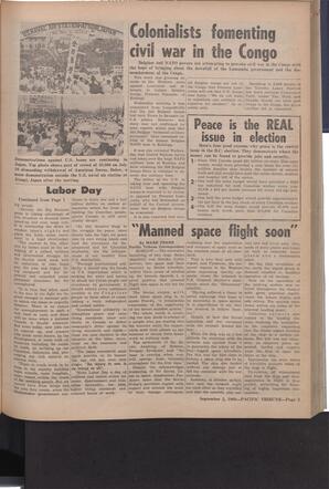   The Pacific Tribune - Friday, September 2, 1960   , page 3