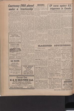   The Pacific Tribune - Friday, July 22, 1960   , page 6