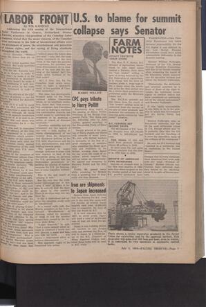   The Pacific Tribune - Friday, July 8, 1960   , page 7