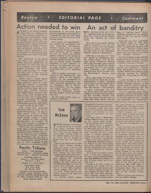  The Pacific Tribune - Friday, May 13, 1960   , page 4