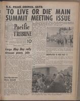 The Pacific Tribune - Friday, May 6, 1960