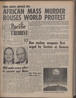 The Pacific Tribune - Friday, March 25, 1960