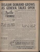 The Pacific Tribune - Friday, March 18, 1960