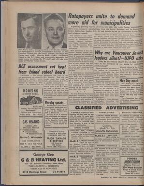   The Pacific Tribune - Friday, February 26, 1960   , page 6