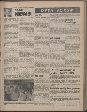   The Pacific Tribune - Friday, February 26, 1960   , page 5