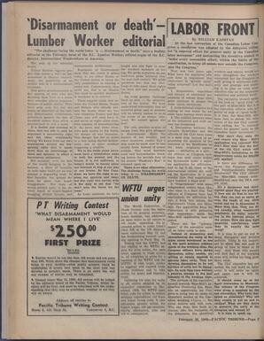   The Pacific Tribune - Friday, February 26, 1960   , page 2
