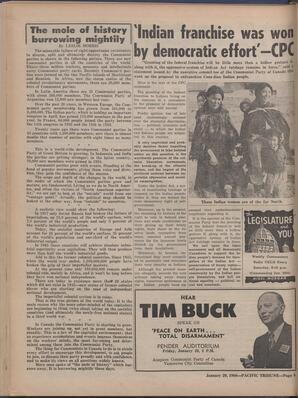   The Pacific Tribune - Friday, January 29, 1960   , page 8