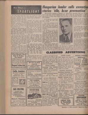   The Pacific Tribune - Friday, December 4, 1959   , page 6